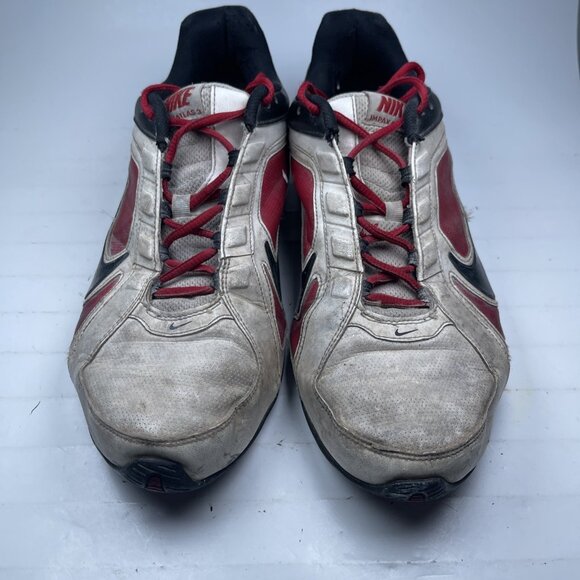 Y2K Nike Impax Atlas 3 Men's Shoes Red/Gray/White Running Size 11 Read* - Picture 5 of 16